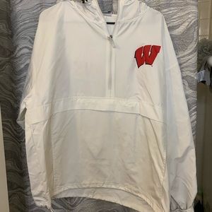 1/4 zip wind breaker
